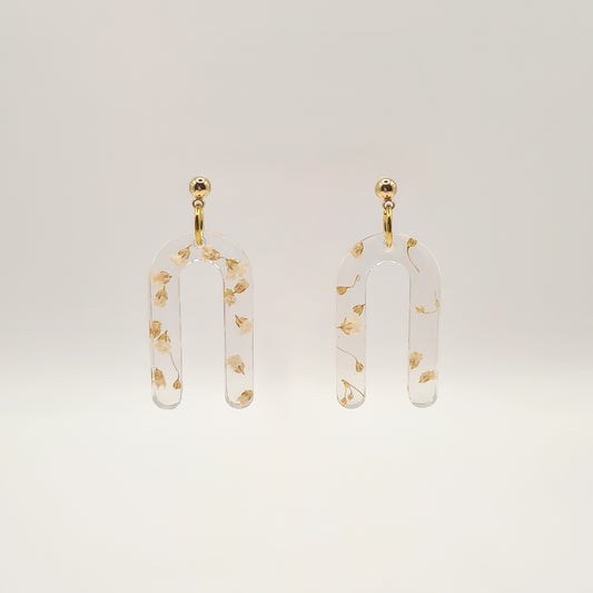 SALE Flora Neutra Elongated Arch Earrings