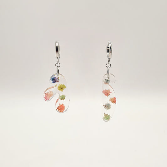 Lisbon Mini Asymmetric Organic Earrings