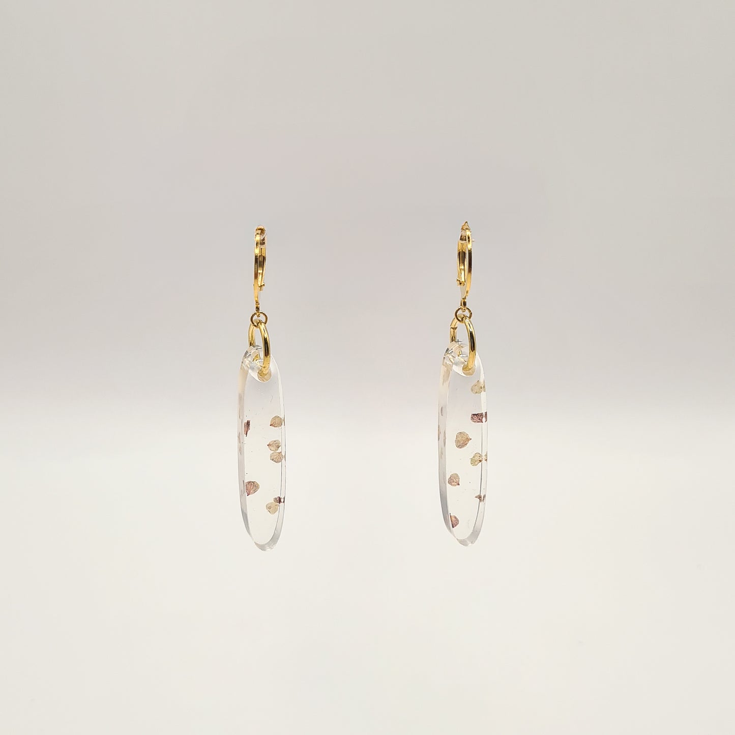 Flora Neutra Oval Cascade Earrings