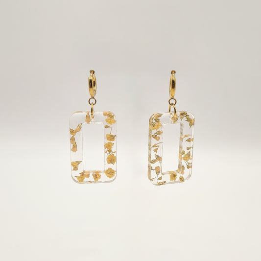 Utrecht Square Hoop Earrings