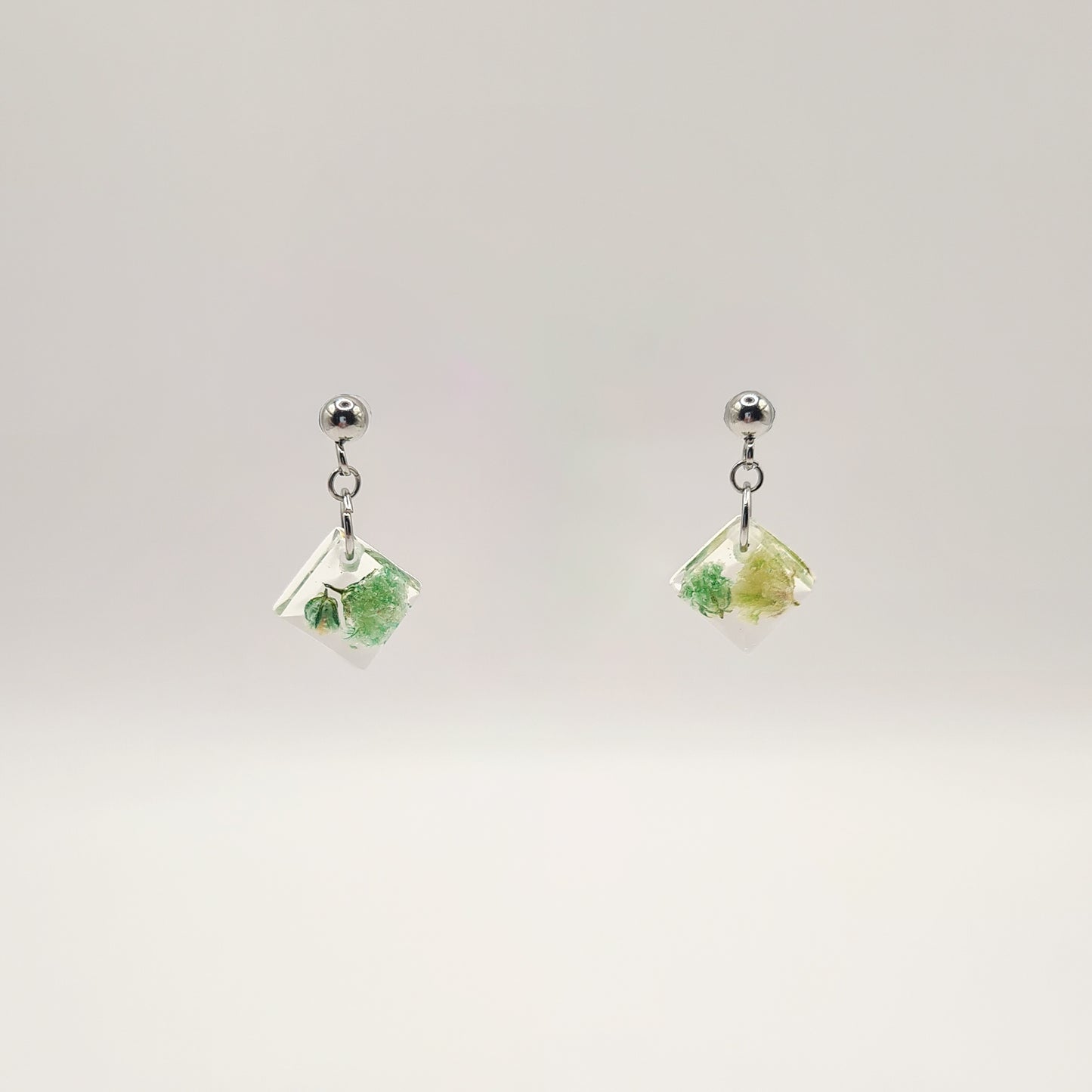 Lisbon Square Facet Earrings