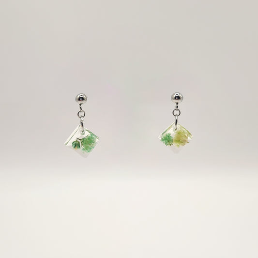 Lisbon Square Facet Earrings