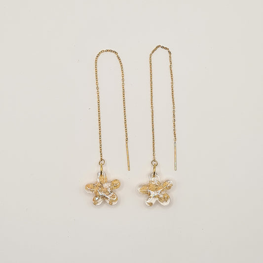 Utrecht Fleur Threader Earrings