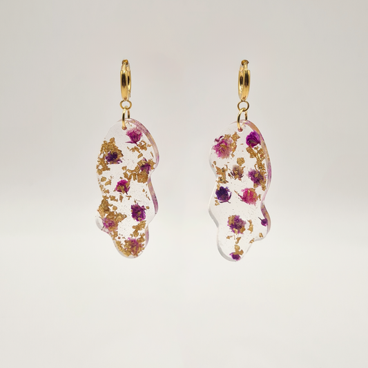 Violet Amsterdam Organic Earrings