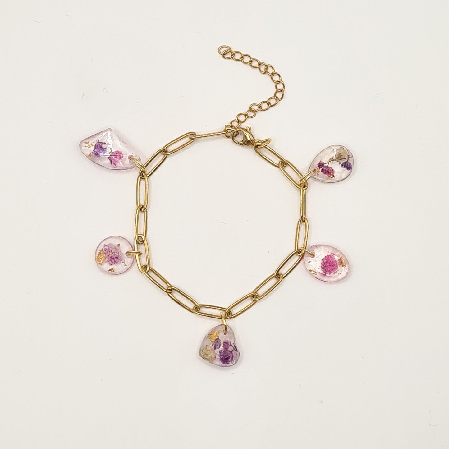 Violet Amsterdam Confetti Bracelet