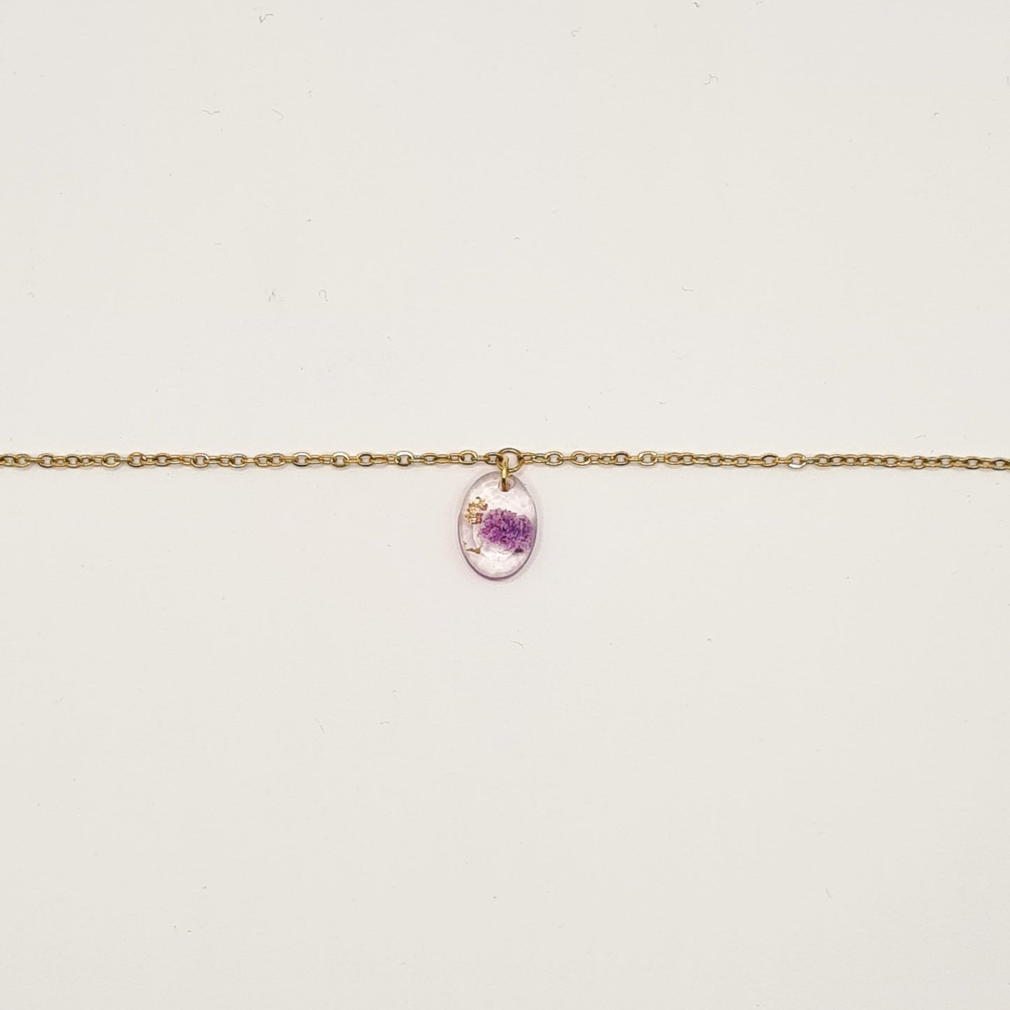 Violet Amsterdam Faceted Ellipse Bracelet