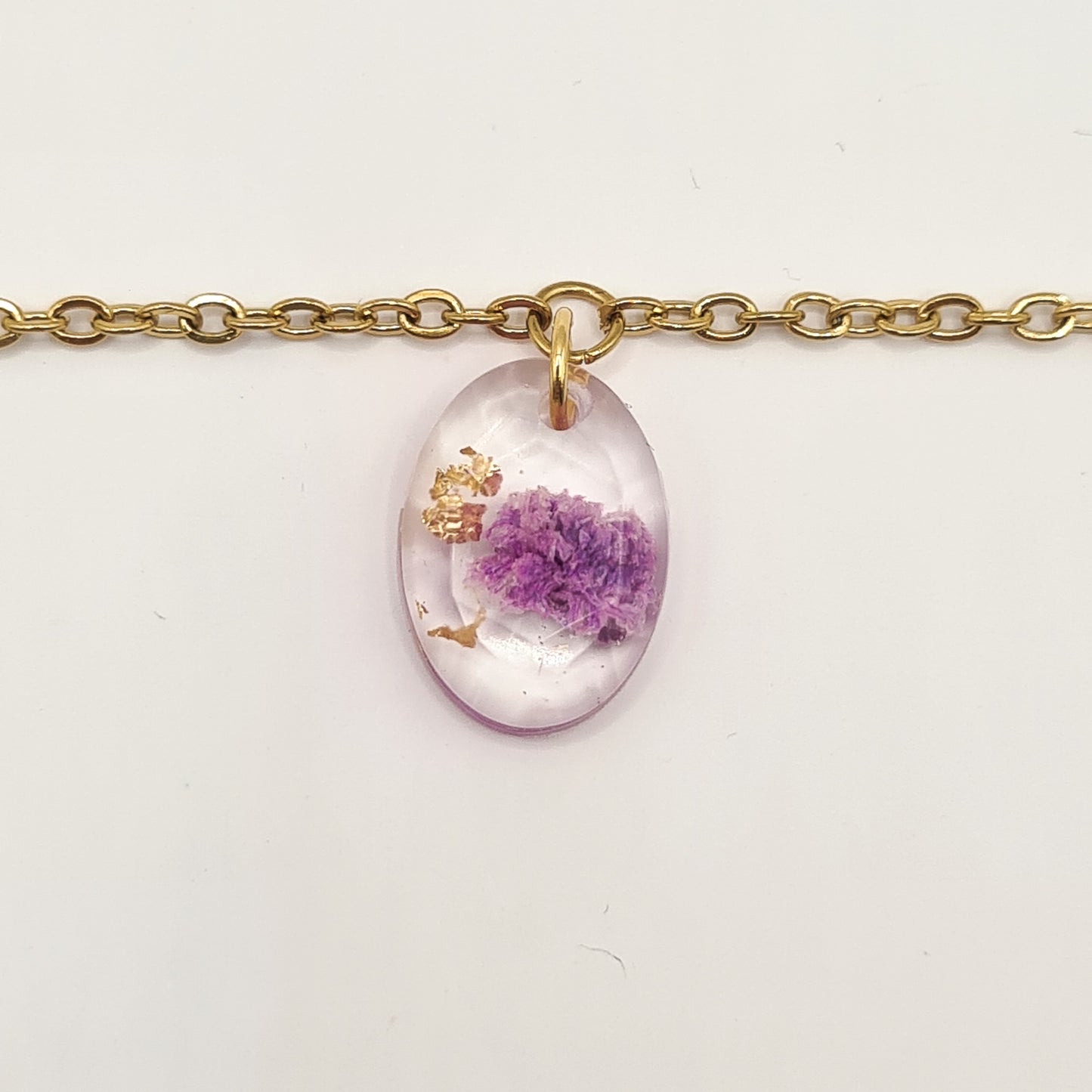 Violet Amsterdam Faceted Ellipse Bracelet