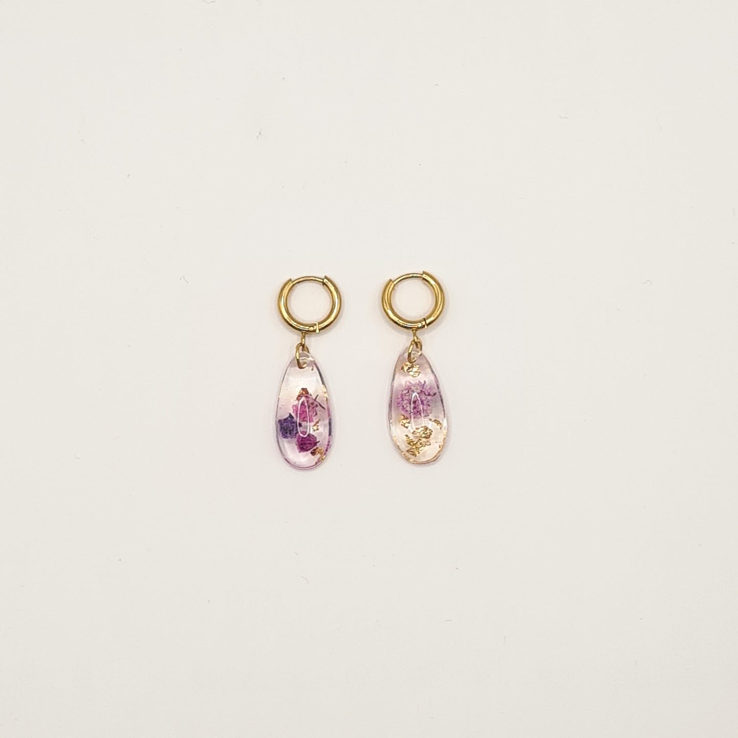 Violet Amsterdam Teardrop Earrings