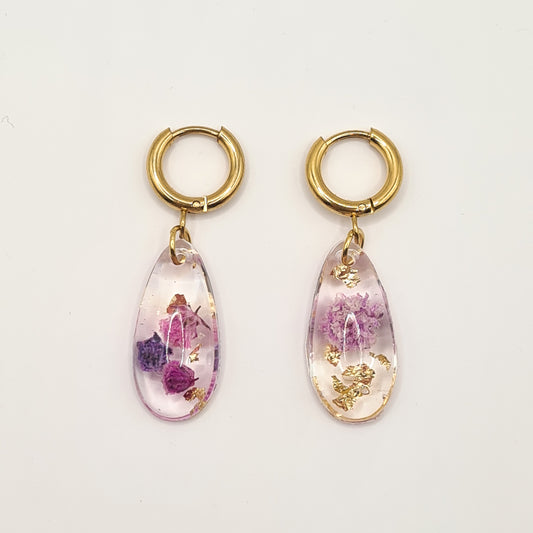 Violet Amsterdam Teardrop Earrings