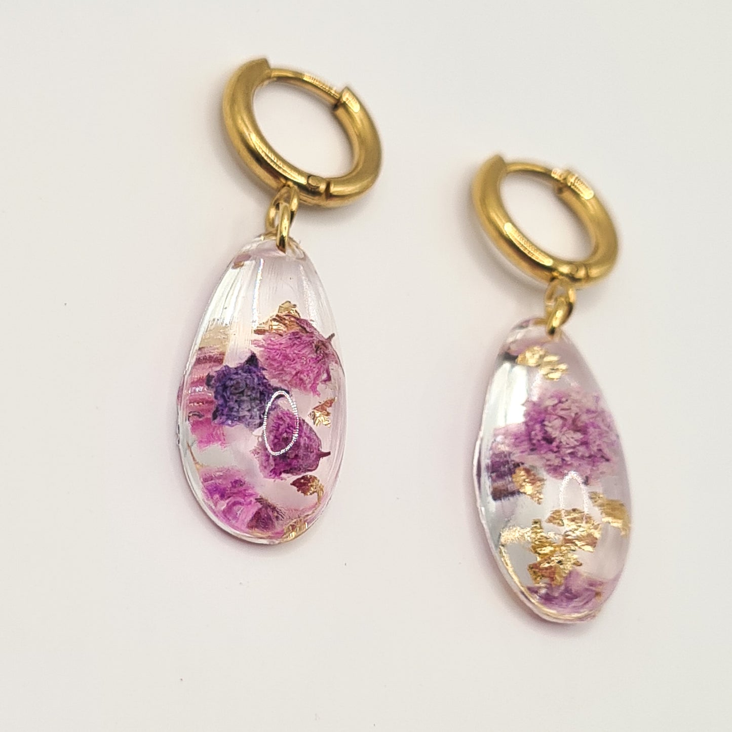 Violet Amsterdam Teardrop Earrings