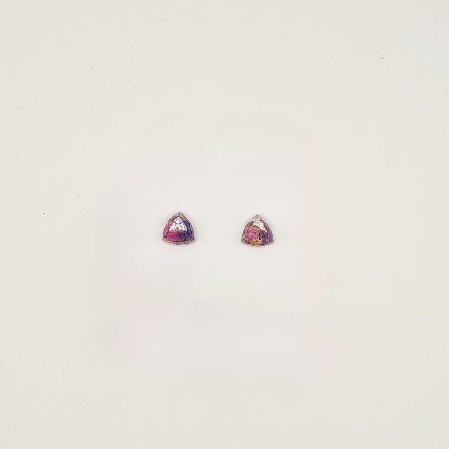 Violet Amsterdam Diamond Stud Earrings