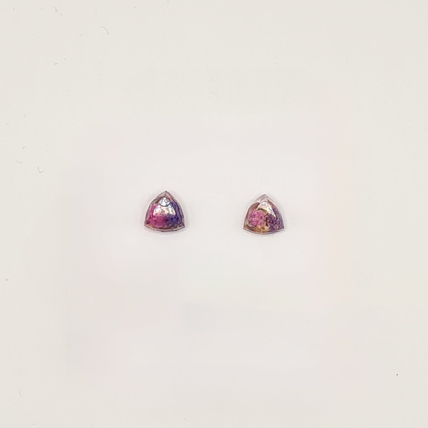 Violet Amsterdam Diamond Stud Earrings