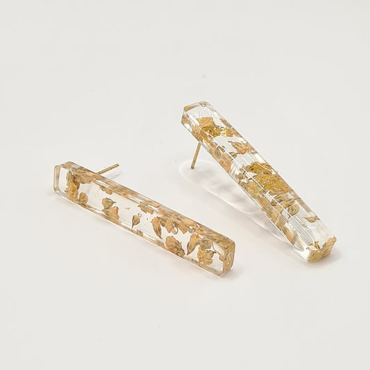 Utrecht Sleek Linear Stud Earrings