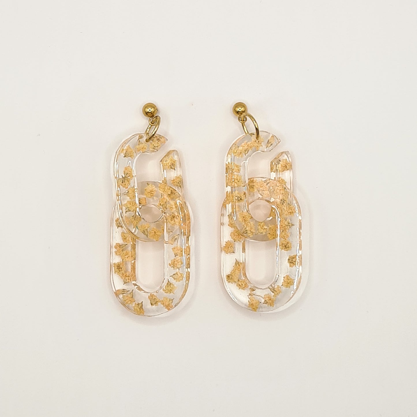 Utrecht Ellipse Link Earrings