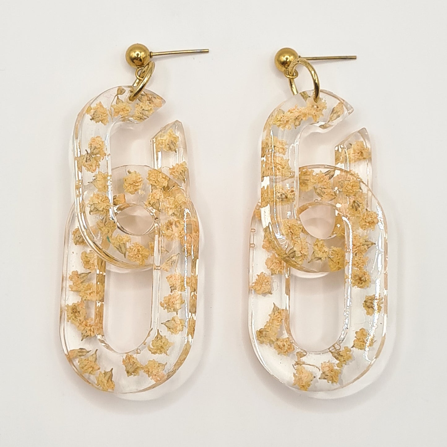 Utrecht Ellipse Link Earrings