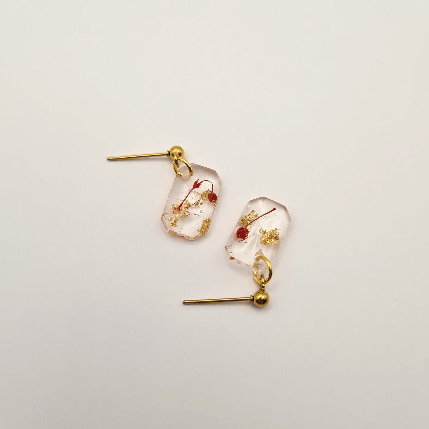 A Love Letter to Zeeland Rectangular Facet Earrings