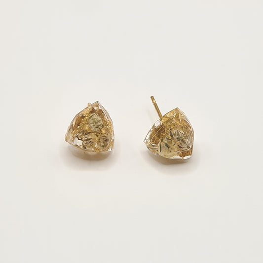 Flora Neutra Den Haag Diamond Stud Earrings