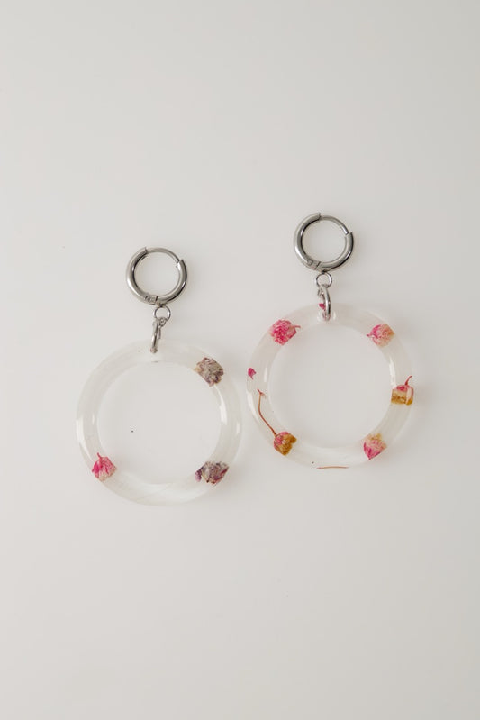 Flora Vivida Hoop Earrings